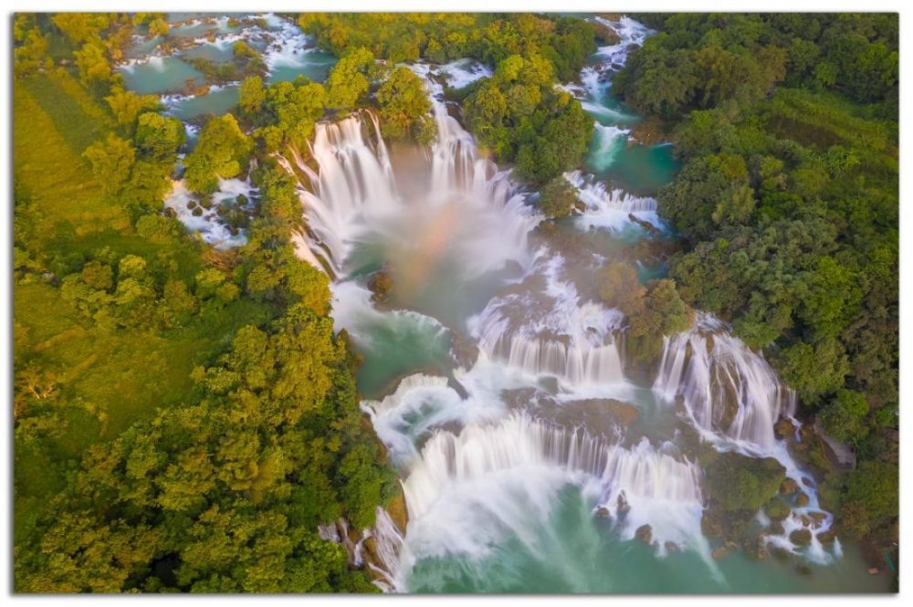 Ban Gioc Waterfall, a masterpiece of Cao Bang Province