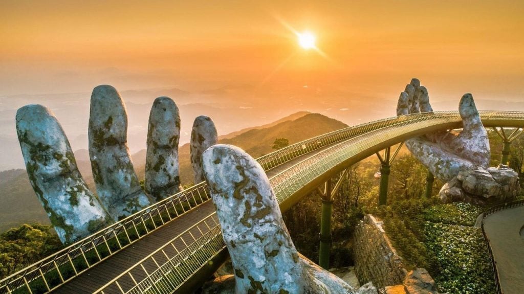 DA NANG CITY Golden bridge danang city - DA NANG CITY