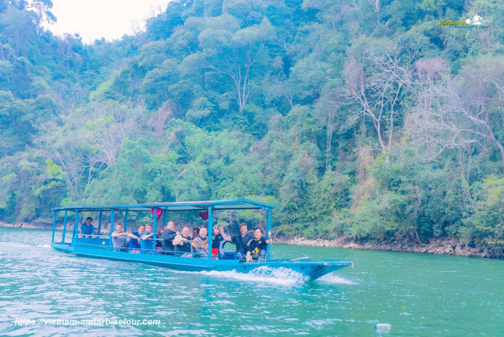 DONG VAN MOTORCYCLE TOURS TO BAO LAC BABE LAKE 2 1024x684 - ENCHANTING NORTH VIETNAM MOTORBIKE TOUR WITH HALONG BAY CRUISE - 10 DAYS