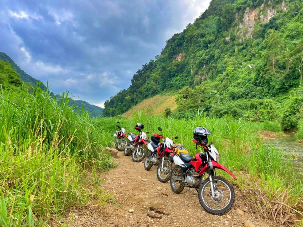 Exotic Hanoi Offroad Motorbike Tour to Ta Xua Peak - 2 Days hanoi motorbike tour to babe lake 1 scaled - Exotic Hanoi Offroad Motorbike Tour to Ta Xua Peak - 2 Days