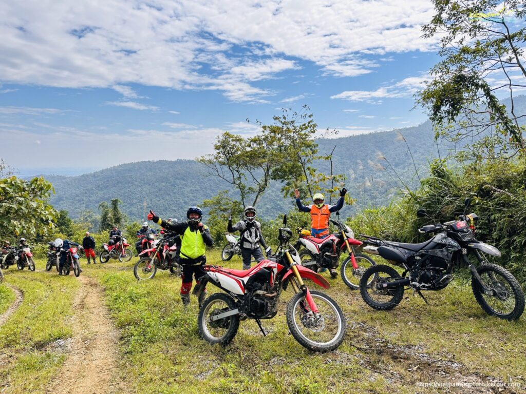 Spectacular Northern Vietnam Off road Motorbike Tour to Ta Xua Ha GiangBa Be Lake and Cao Bang 4 1024x768 - Trailblazing North Vietnam Offroad Motorbike tour to Ha Giang, Ngoc Chien, and Ta Xua