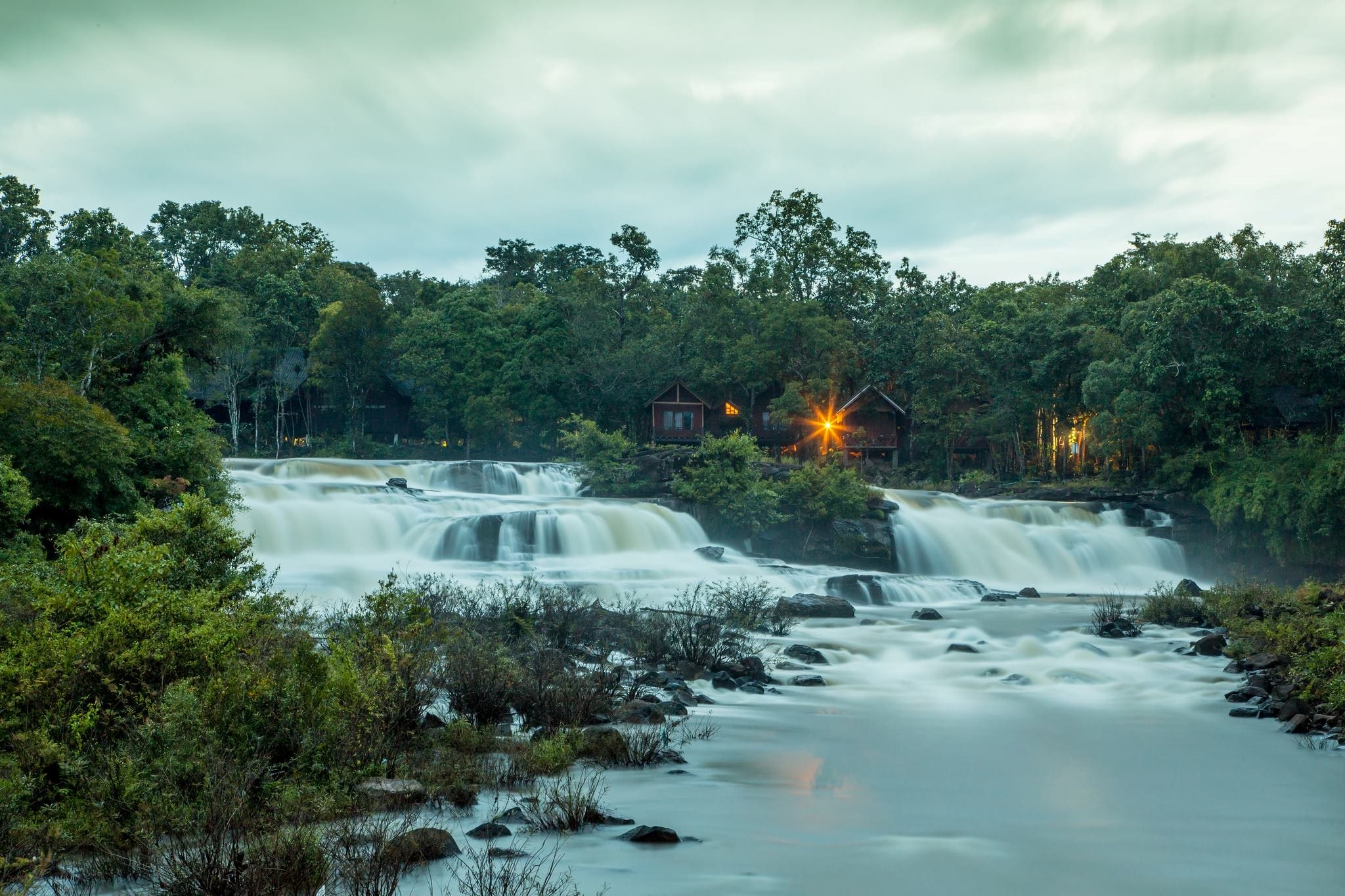 Serene Pakse Loop Motorcycle Tour: Explore the Bolaven Plateau & Waterfalls Tad lo waterfall - Serene Pakse Loop Motorcycle Tour: Explore the Bolaven Plateau & Waterfalls