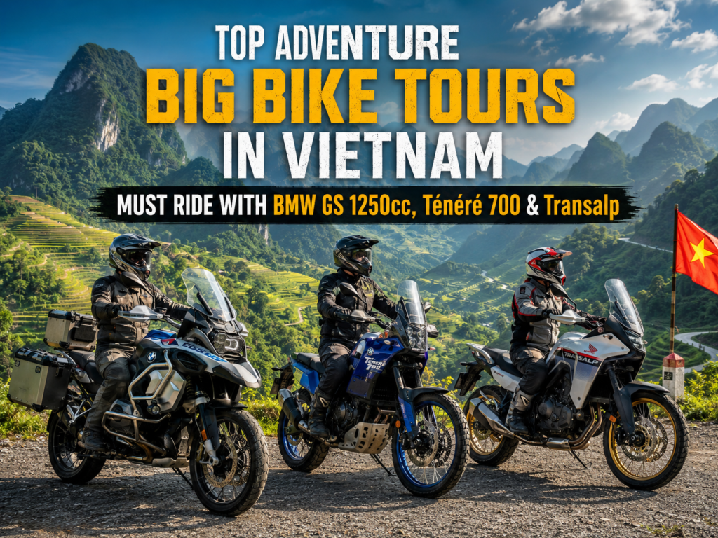 Top Adventure Big Bike Tours in Vietnam Must Ride with BMW GS 1250cc, Ténéré 700 & Transalp vitop adventure big bike tours in vietnam must ride with bmw gs 1250cc tenere 700 and transalp 1024x768 - Top Adventure Big Bike Tours in Vietnam Must Ride with BMW GS 1250cc, Ténéré 700 & Transalp
